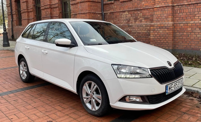 Skoda Fabia cena 39500 przebieg: 91270, rok produkcji 2020 z Żyrardów małe 211